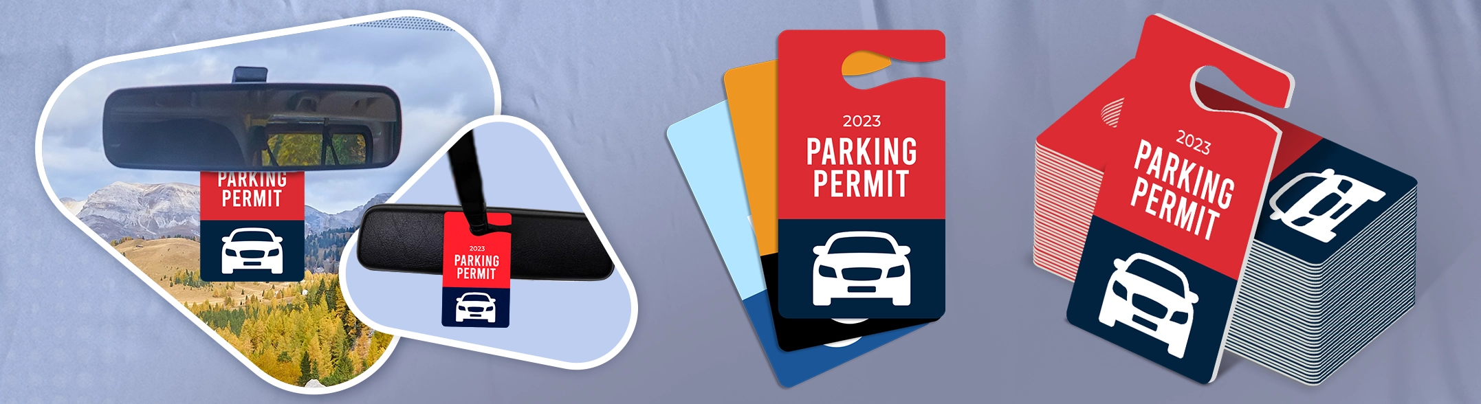 Parking Permit Hanger