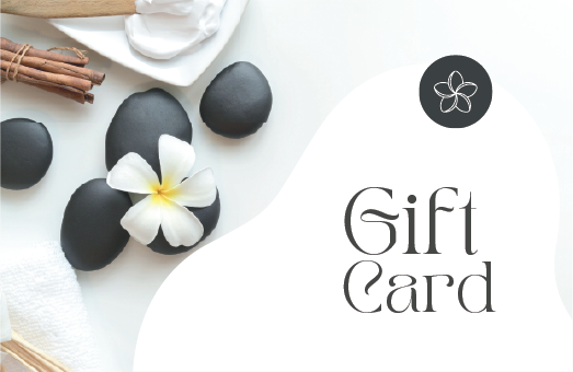 Gift card zen salon design