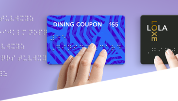 images accompanying article on gift cards and ADA litigation