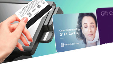 a graphic that accpompanies an article about how gift cards work
