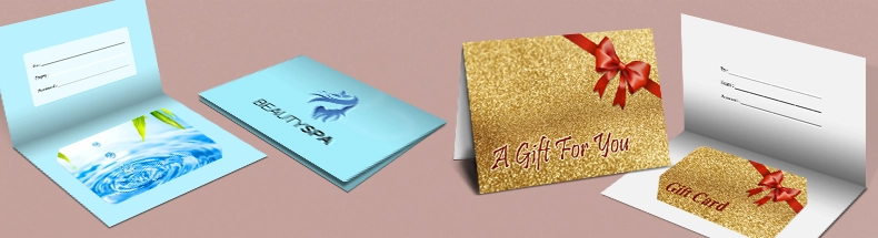 Custom Gift Card Holders - Custom Card Sleeves & Carriers