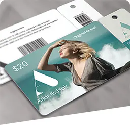 image link to ordering custom printed card and key tag combos