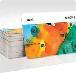 image link to category page featuring custom plastic cards printing by CardPrinting.com