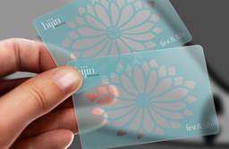 Clear<br>Plastic Cards