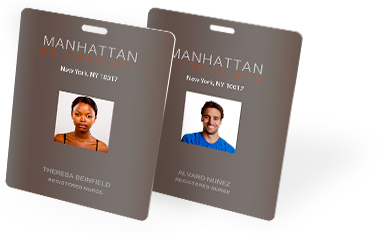 Event and ID badges of all sizes custom printed by CardPrinting.com