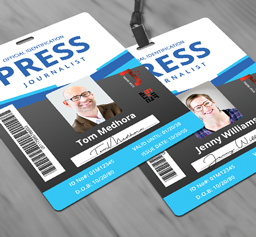 Plastic Badge Cards