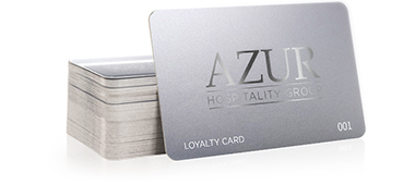 Custom printed loyalty cards by CardPrinting.com